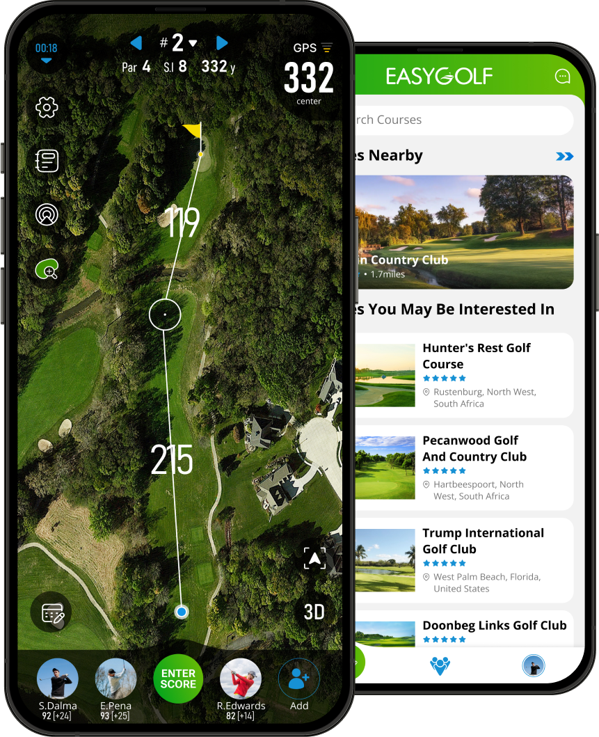 Get incredibly accurate yardage and make confident decisions
